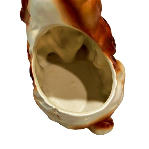 Vintage Napcoware Cocker Spaniel Puppy Dog Ceramic Planter Vase Figure 6717 MCM - Picture 6 of 9